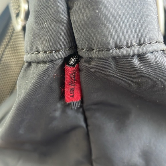 Hedgren Crossbody Hand Shoulder Bag Nylon Black Purse - Picture 7 of 11